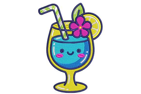 Lemonade Embroidery