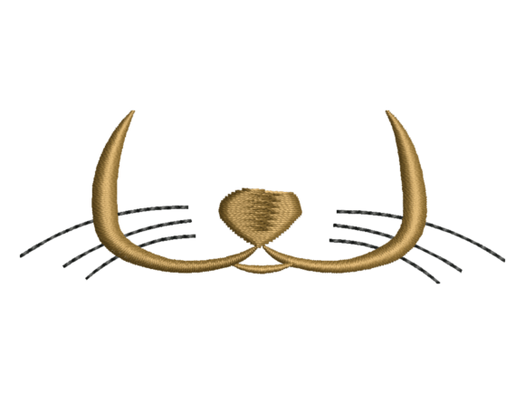 Minimal Cat Face Embroidery Review for Craft Fairs