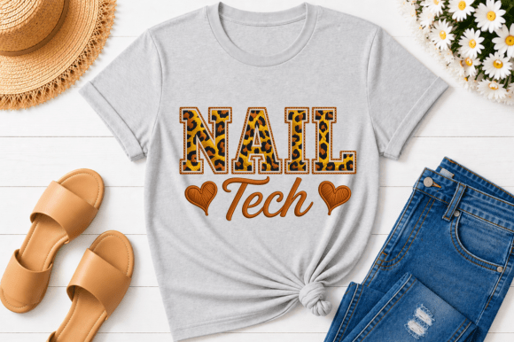 Nail Tech Leopard Print PNG Embroidery Review