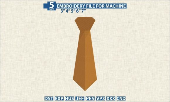 Necktie Embroidery Pattern Review: A Sharp Addition for Menswear & Gift Projects