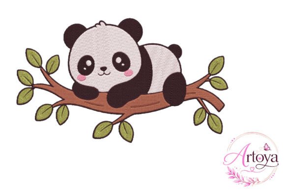 Panda on Branch Embroidery Design Review